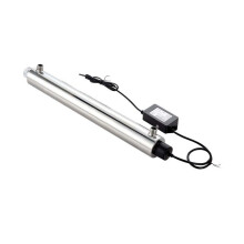 Purificador de água UV 27 W 22,7 L/min-Duoku-Filtro de água Ultravioleta Versátil-com Carcaça Robusta em Aço Inoxidável