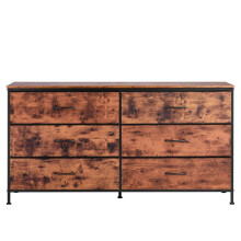Commode - DUOKU - ZWE-BC-SS-03 - 6 Gavetas - 130x39x69 cm - Móvel de Armazenamento