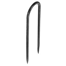 Piquetes de Armadura - DUOKU - Conjunto de 12 - Aço Galvanizado - 25,4 cm - Diâmetro 8 mm