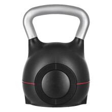 Verstelbare kettlebell - DUOKU - K001-EU - 7 niveaus 1,5–10,5 kg - Handvat 28,5 mm - ABS &amp; aluminium