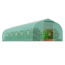 Serre Tunnel - DUOKU - HS-F039 - Stalen Frame - 900x300x200 cm - UV-bescherming