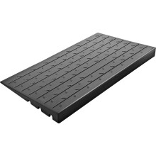 Gummischwelle-Duoku-10,2 cm-Fest für Rollstuhl und Scooter