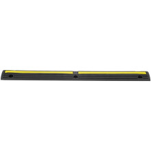 Kabelbeschermingshelling Duoku van 3,28 ft, Verpakking van 4, 1 Kanaal - Capaciteit van 18.000 lb, Stevig Rubber, voor Garages, Tuinen