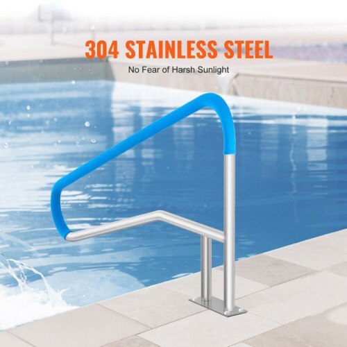 Escada de Piscina - DUOKU - B-5436 - Aço Inoxidável - 54 x 36 polegadas - Antiferrugem e Antiderrapante 2