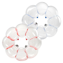 Giant aufblasbarer Bulle 2 Stück - Duoku - 1,2 m Durchmesser - PVC dicke Bumper Ball - Einfach tragbarer Sumo Ball
