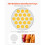 Lebensmittel-Dehydrator - DUOKU - H12 - Edelstahl - 12 Tabletts - 800 W - Einstellbare Temperatur 4