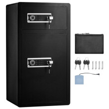 Coffre-fort - DUOKU - SS-900SM - 7,2 pi³ - Serrure à Clé et Mot de Passe - Ignifuge