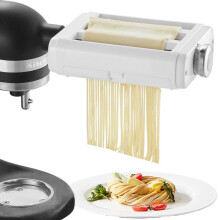 Pasta-mylly-Duoku-ruokakoneelle-KitchenAid-Raastin-setti-Ruostumaton teräs 3-in-1