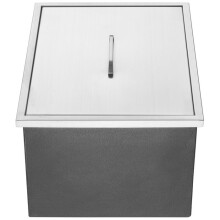 Glacière - DUOKU - 22"L x 17"l x 12"H - Acier Inoxydable - 43,5 L - Isolation 24H