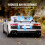 Aileron de Carro 43,3 polegadas-Duoku-Ala Traseira Universal Ajustável em Alumínio-para Corrida BGW/JDM Drift-Design Preto Elegante 6