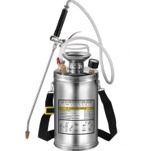 Pulverizador - DUOKU - 6 L - Acero Inoxidable - Jardinería Doméstica - Limpieza de Suelos