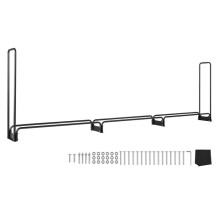 Steun voor Hout voor Verwarming - DUOKU - 12,7 voet - Oxford 600D Hoes - Waterdicht - 400 kg capaciteit