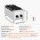 Gasherd - DUOKU - EUGHP-212 - 2 Brenner - 14 KW - Edelstahl 2