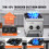 Gasherd - DUOKU - EUGHP-212 - 2 Brenner - 14 KW - Edelstahl 3