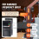 Ponceuse à Bande - DUOKU - JLD10-5 - 1500 W - Vitesse Variable - 3 Modes de Meulage 4