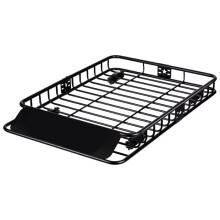 Portapacchi da Tetto-Duoku-117,5 x 91,5 x 11,4 cm-Portapacchi da Tetto Robusto, Capacità di 90,7 kg, Portapacchi Universale