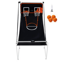 Juego de Arcade de Baloncesto - DUOKU - Plegable - 2 Jugadores - 4 Pelotas - 8 Modos