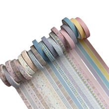 20 Roll Decorative Tape Retro Washis Tape Slim Masking-kawai
