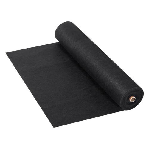 Geotextil - DUOKU - 4x100FT - 8OZ - Robuste Bodenabdeckung - Unkrauthemmend - Schwarz