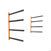 Support de Rangement Mural pour Kayak-Duoku-Charge 181,6 kg-avec Bras Réglables-4 Supports Kayak pour Garage Intérieur et Extérieur