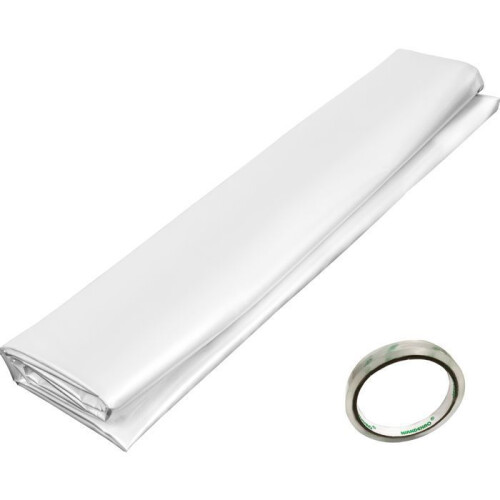 Serrefolie - DUOKU - 10x25 ft - Dikte 6 Mil - Polyethyleen - UV-bestendig