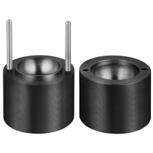 Eiswürfelform - DUOKU - KH-B02-2 - Luftfahrtaluminium - 3,2 kg - Schwarz