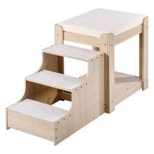 Cama Superposta-Duoku-para Animais de Estimação com Escadas-Oferecendo um Poleiro de Janela para Cão/Gato-Cama Versátil