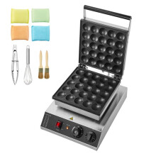 Mini Pannekoekenmachine - DUOKU - 25 Stuks - 1700 W - Roestvrij staal - Antiklevend