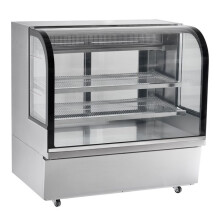 Vitrina Refrigerada - DUOKU - GN-1200R2 - 18 Pies Cúbicos - Acero Inoxidable - Vidrio Templado