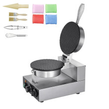 Máquina de Cone de Sorvete - DUOKU - HT-1A - 1230 W - Aço Inoxidável - Controle de Temperatura