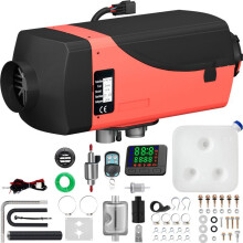 Aquecedor de ar Diesel-Duoku-12 V 2 kW-com Silencioso, Tanque de 10 L, Interruptor LCD–para Carros, Autocaravanas