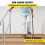 Leuning - DUOKU - BXG-3STAP - RVS - Capaciteit 220 lb - Verstelbaar 5