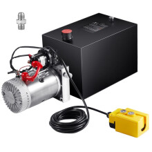 Hydraulikpumpe - DUOKU - ZXDC12V-1,6KW-D-20L - 20 Pinten (5 Gal) - Einfacher Effekt - 3200 PSI (220 bar)
