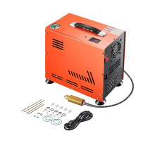 PCP-Duoku-800W 30MPa Luchtcompressor - Zonder Olie met Ingebouwde Ventilator Koeling - voor Gecomprimeerde Lucht Geweeren