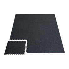 Vloermat - DUOKU - HRD-XJD6614-6W - 24" x 24" - 6 stuks - Synthetisch rubber