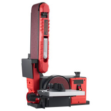Lixadeira de Cinta e Disco 400 W-Duoku-com Fita Abrasiva Ajustável 101,6 x 914,4 mm-Disco de Lixamento 152,4 mm