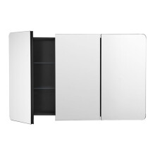 Apotheekkast - DUOKU - ML4025.5-3 - HD Spiegel - Verstelbare Planken - Aluminium