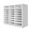 Bureauorganiser - DUOKU - KLFC-17 - 24 Compartimenten - Verstelbare Planken - Wit 1