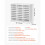 Bureauorganiser - DUOKU - KLFC-17 - 24 Compartimenten - Verstelbare Planken - Wit 2