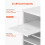 Bureauorganiser - DUOKU - KLFC-17 - 24 Compartimenten - Verstelbare Planken - Wit 4