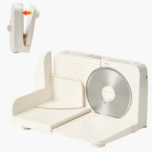 Trancheuse Électrique 180 W-Duoku-Appareil de Coupe avec Lame de 170 mm, Vitesse Ajustable de 60 à 90 tr/min