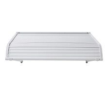 Tejado de Puerta - DUOKU - 101,6x106,6 cm - Aluminio - Protección Lluvia/Sol - Ligero 5,25 kg