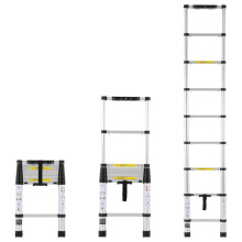 Teleskopleiter-Duoku-8,5 Fuß-Aluminium-Tragfähigkeit 170 kg-Leicht und Vielseitig-für den Hausgebrauch und Professionelle Nutzung