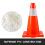 Lote de 20 Cones de Sinalização-Duoku-18 Polegadas-Cones de Estacionamento de Segurança com Base em PVC-Colares Refletores Laranja 3