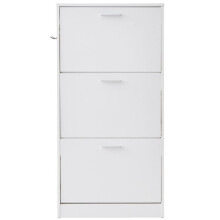 Armário de Sapatos - DUOKU - HZS003 - 3 Gavetas Rebatíveis - Branco - Organizador de Entrada