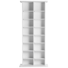 Multimedia Opbermeubel - DUOKU - KLDS-03 - 8 Niveaus - 16 Compartimenten - Wit