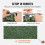 Chiusura di Riservatezza - DUOKU - Edera Artificiale - 1,5 x 4 m - Schermo Murale Verde - Tessuto A Rete 6