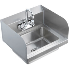 Fregadero Comercial - DUOKU - HS-17 - 17x12,8 Pulgadas - Acero Inoxidable - 1 Cubeta