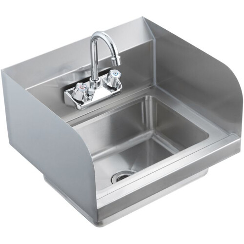 Pia Comercial - DUOKU - HS-17 - 17x12,8 Polegadas - Aço Inoxidável - 1 Cubo