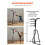 Support de Sac de Boxe - DUOKU - Acier Robuste - Charge Max 140 lb - Autoportant - Noir 4